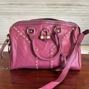 YSL Muse satchel Leather Handbag